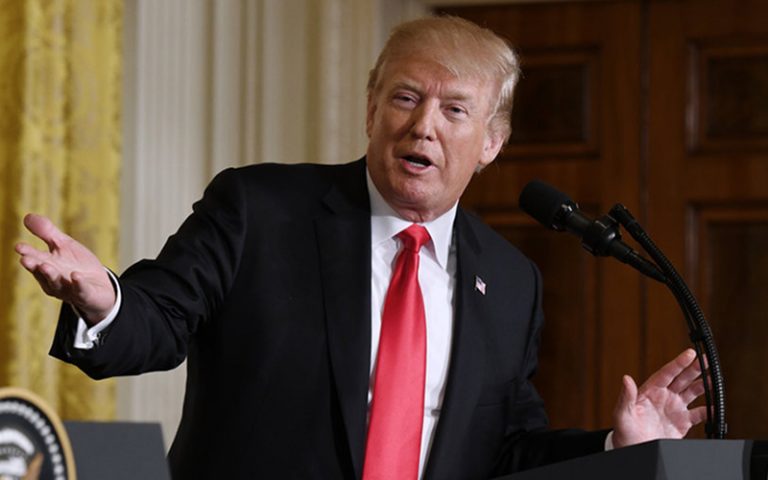 President Trump Assures Iftar Guests: Dinner and Waterboarding Will Start After Sunset