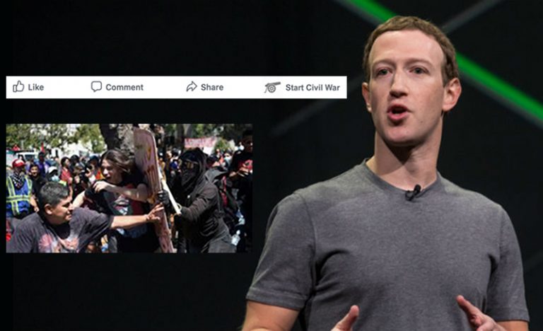 Facebook Unveils ‘Start Civil War’ Feature To Address Current Political Crisis
