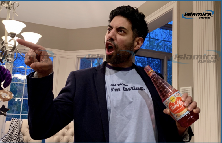 “You’re All Going To Hell!” Yells Drunk Uncle At Iftar Drinking Straight From Rooh Afza Bottle