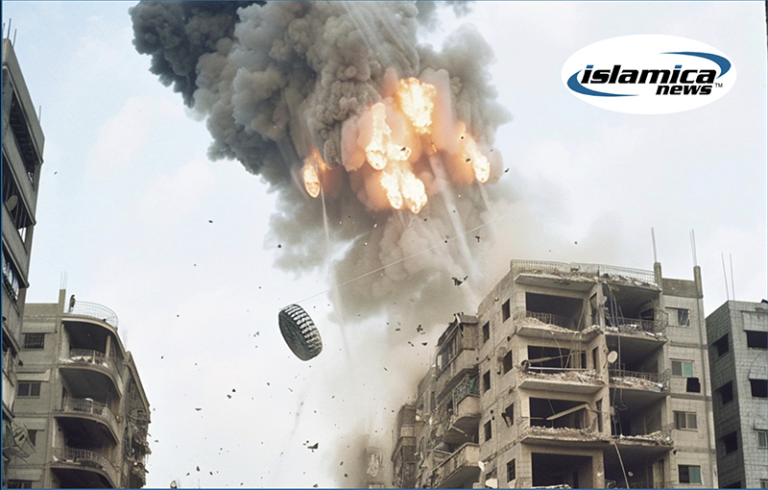Airdropped US-Supplied Aid For Gaza Obliterated By US-Supplied Missile Fired On Gaza
