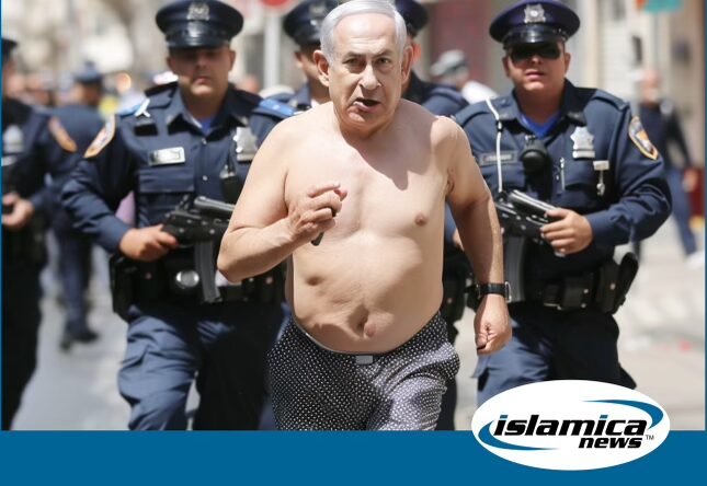 Netanyahu running from law enforcement